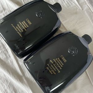 Oribe signature shampoo and conditioner liters